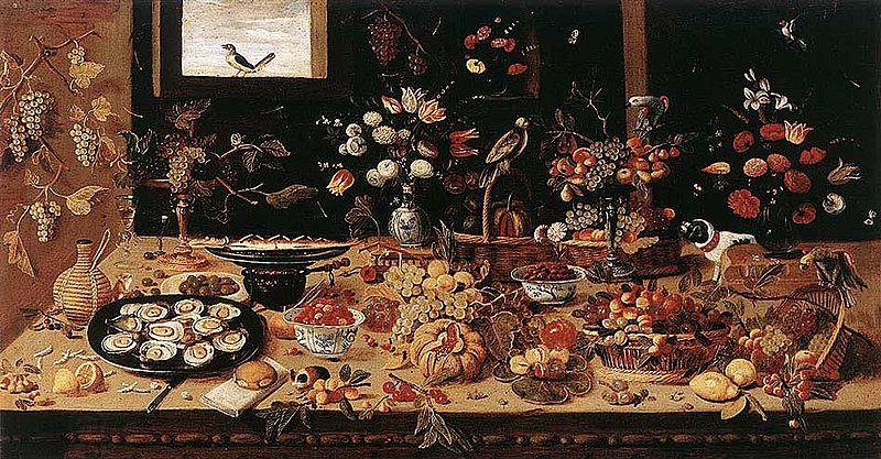 Jan Van Kessel Still life with Oysters China oil painting art
